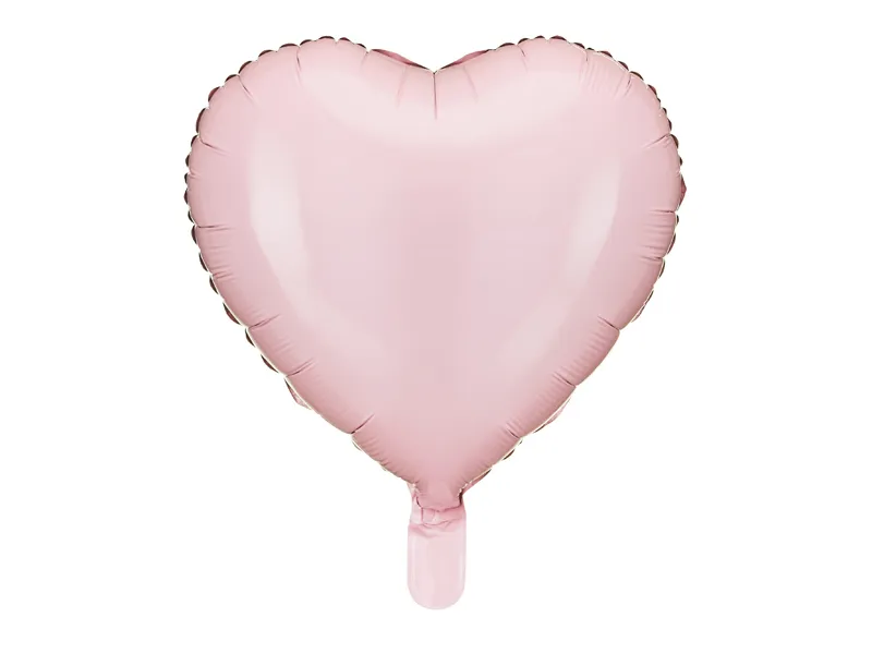 FOIL BALLOON HEART, 45CM, DARK PINK